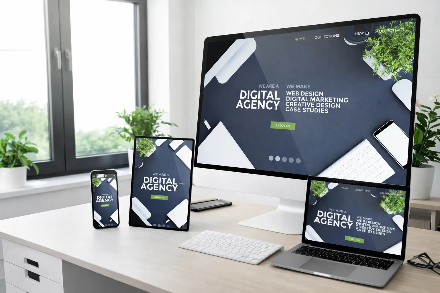 Mobile responsive website optimization